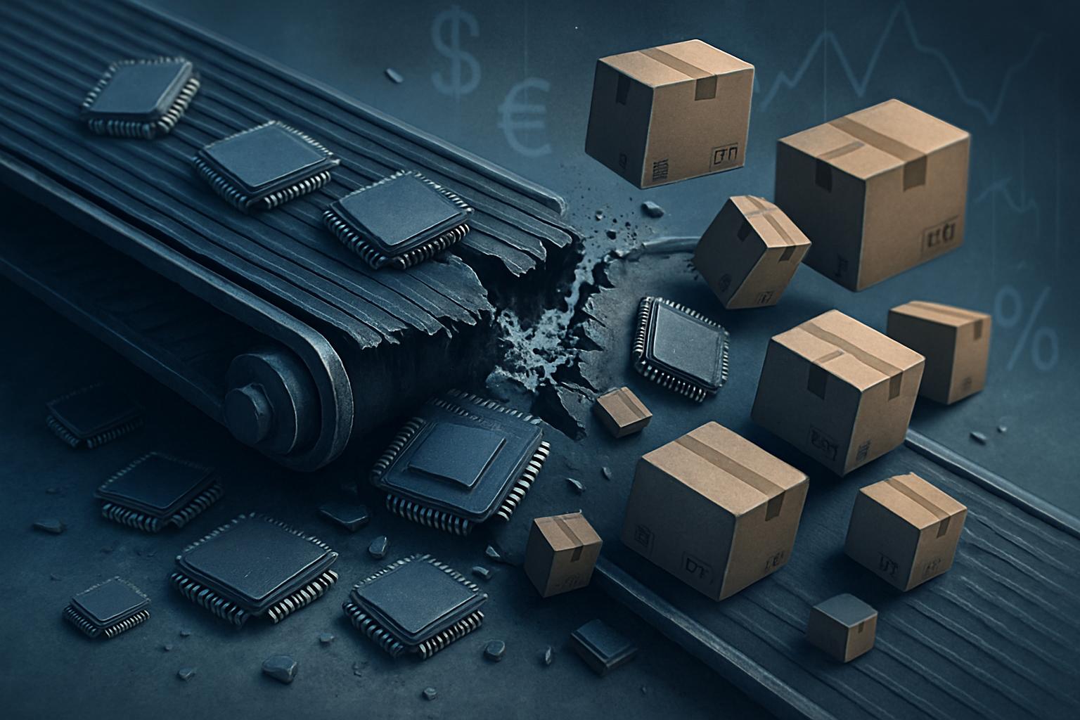 Supply chain disruption due to escalating price inflation in tech components.