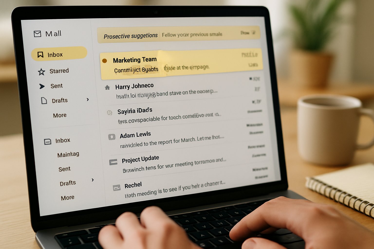 Email agent improving Everyone Productivity with proactive inbox features