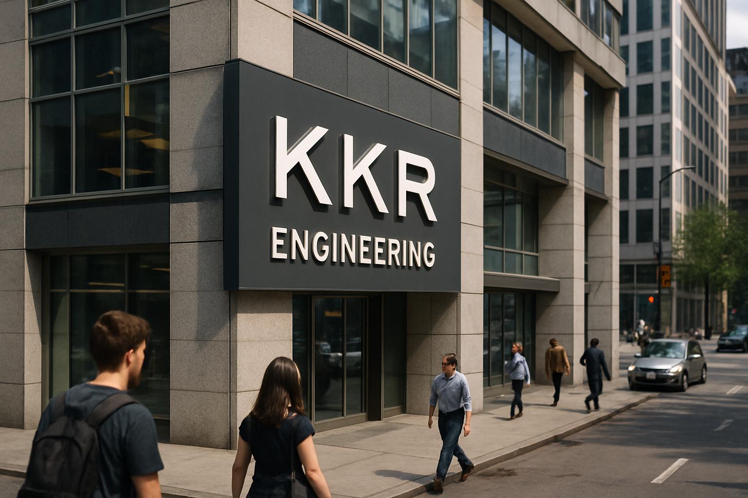 KKR Public Offer headquarters symbolizing merger in engineering sector.