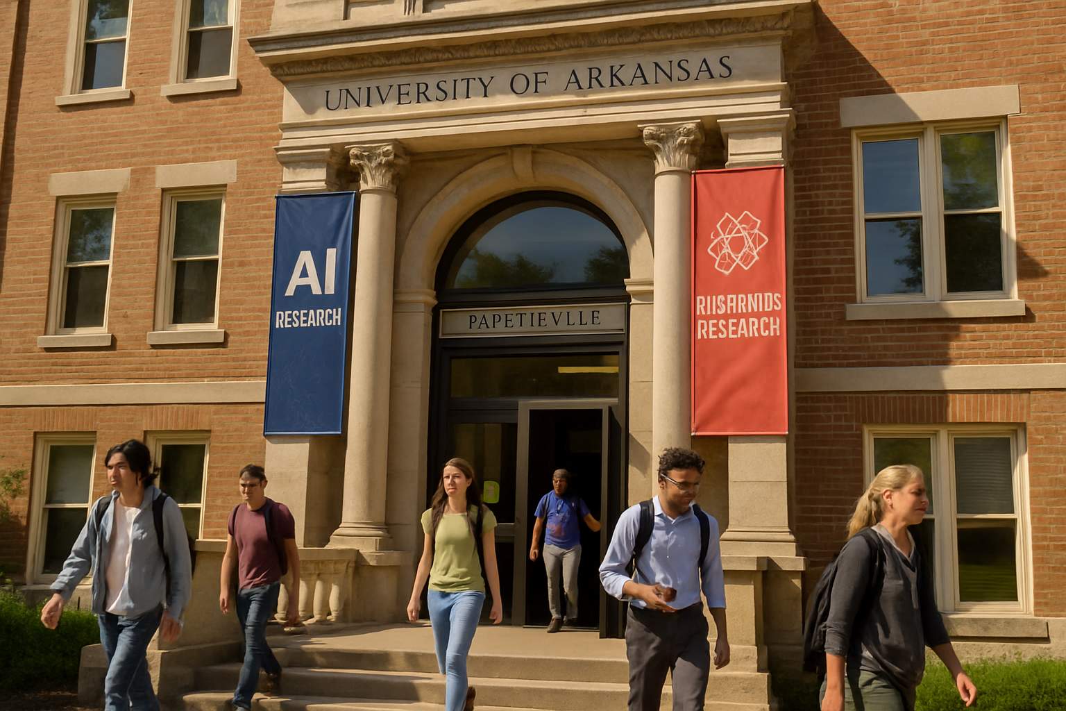 Fayetteville university hub for AI Engineering Research activity.