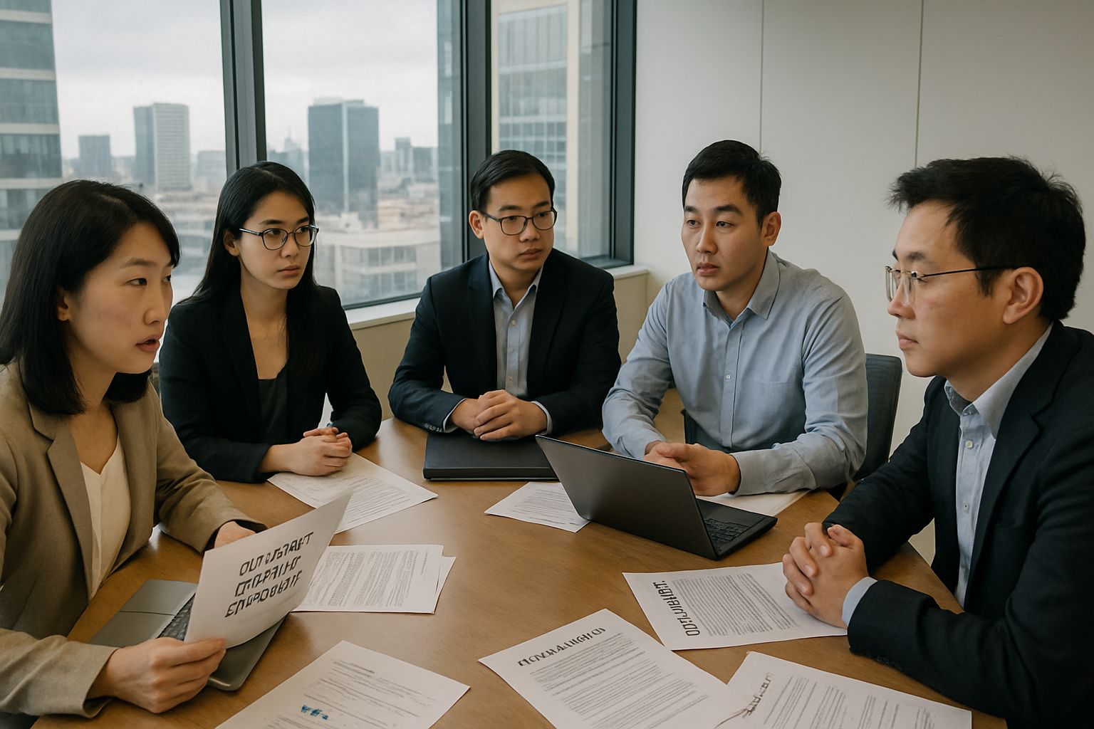 Compliance officers review Megaspeed Smuggling export controls for AI chip regulations.