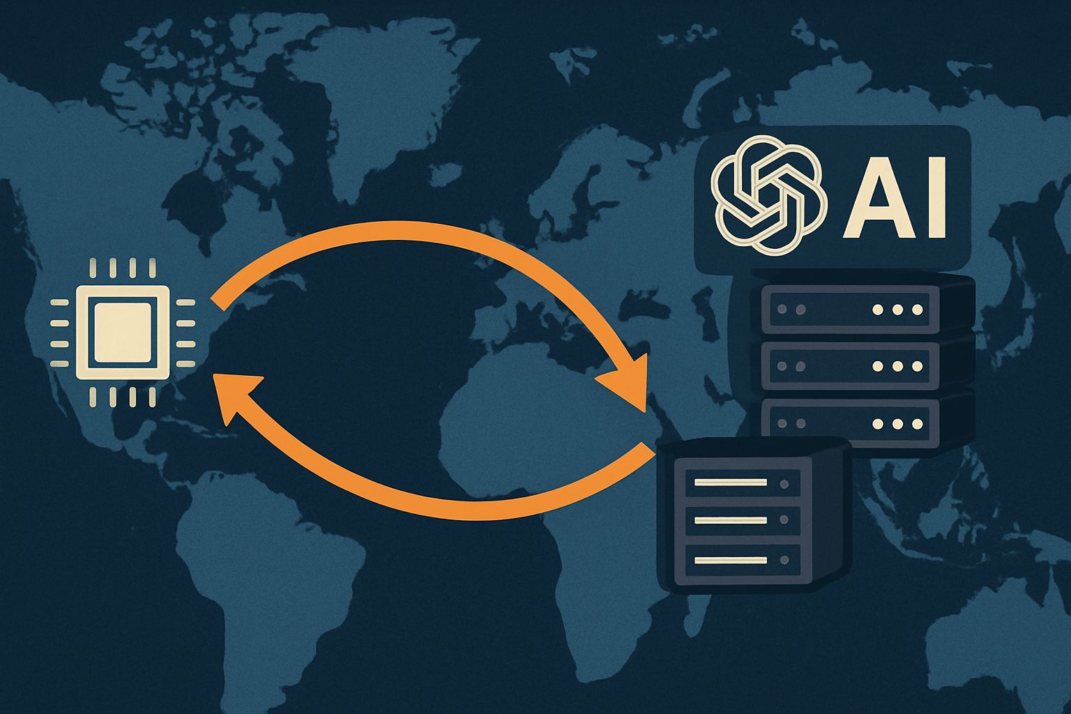 Global hardware supply chain map after OpenAI-Foxconn collaboration