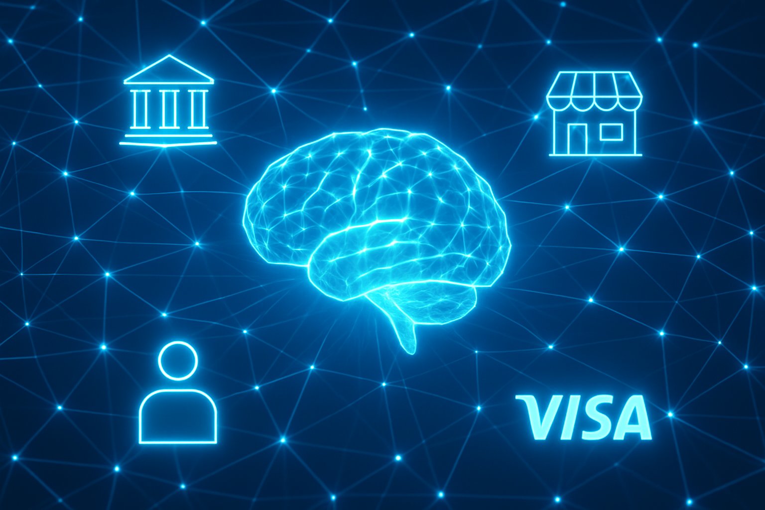 Fintech Integration connects banks and businesses through intelligent AI networks.