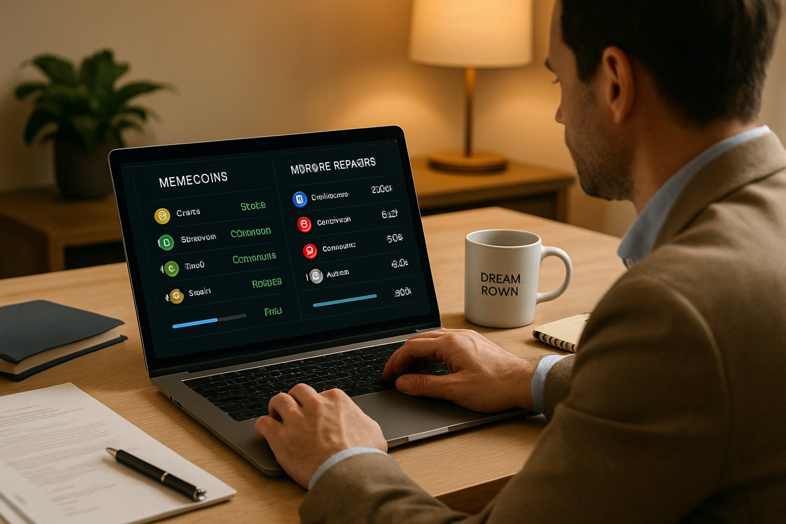 Investor tracking Tokenized Engagement rewards on Dream Bowl dashboard.