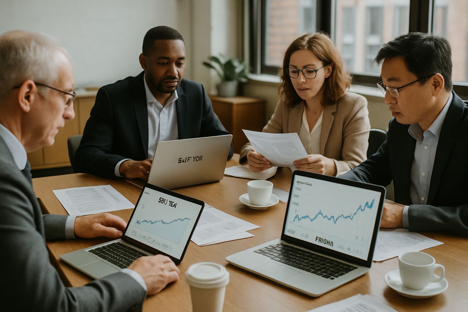 Investors analyze Nvidia market drag and S&P 500 concentration during meeting.