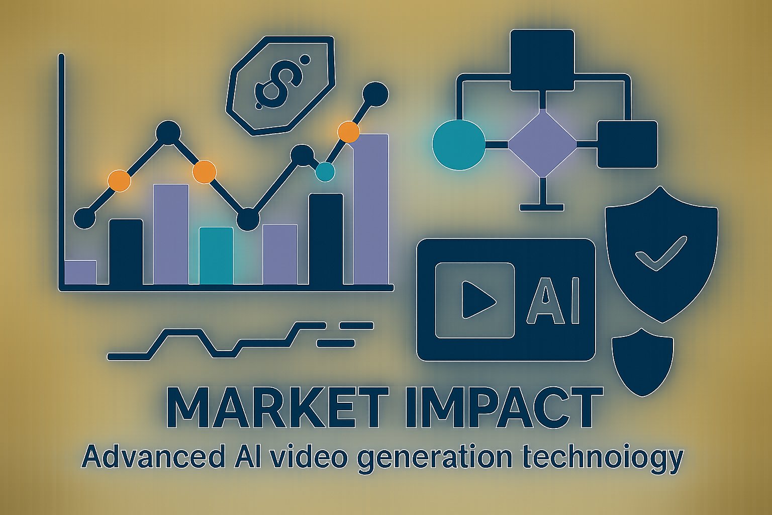 Infographic of market impact from OpenAI Video Generation Launch