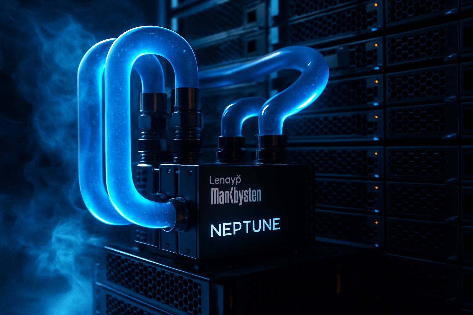Lenovo Neptune cooling system ensuring optimal performance for Edge AI Hardware deployments.