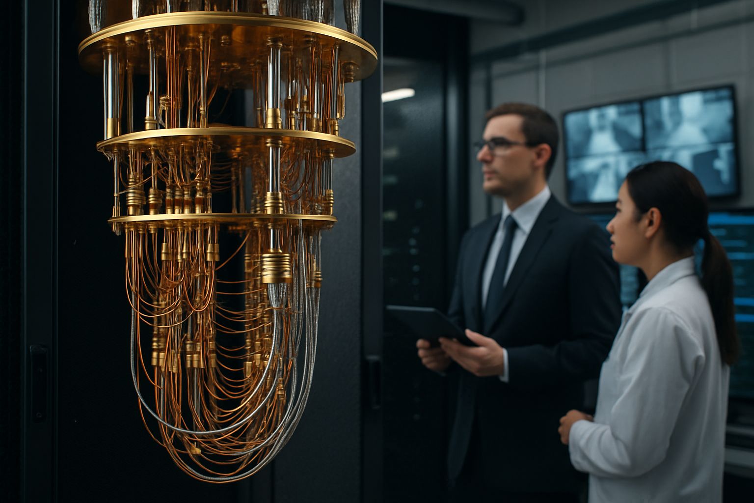 Quantum Security and quantum computer in secure modern data center setting.