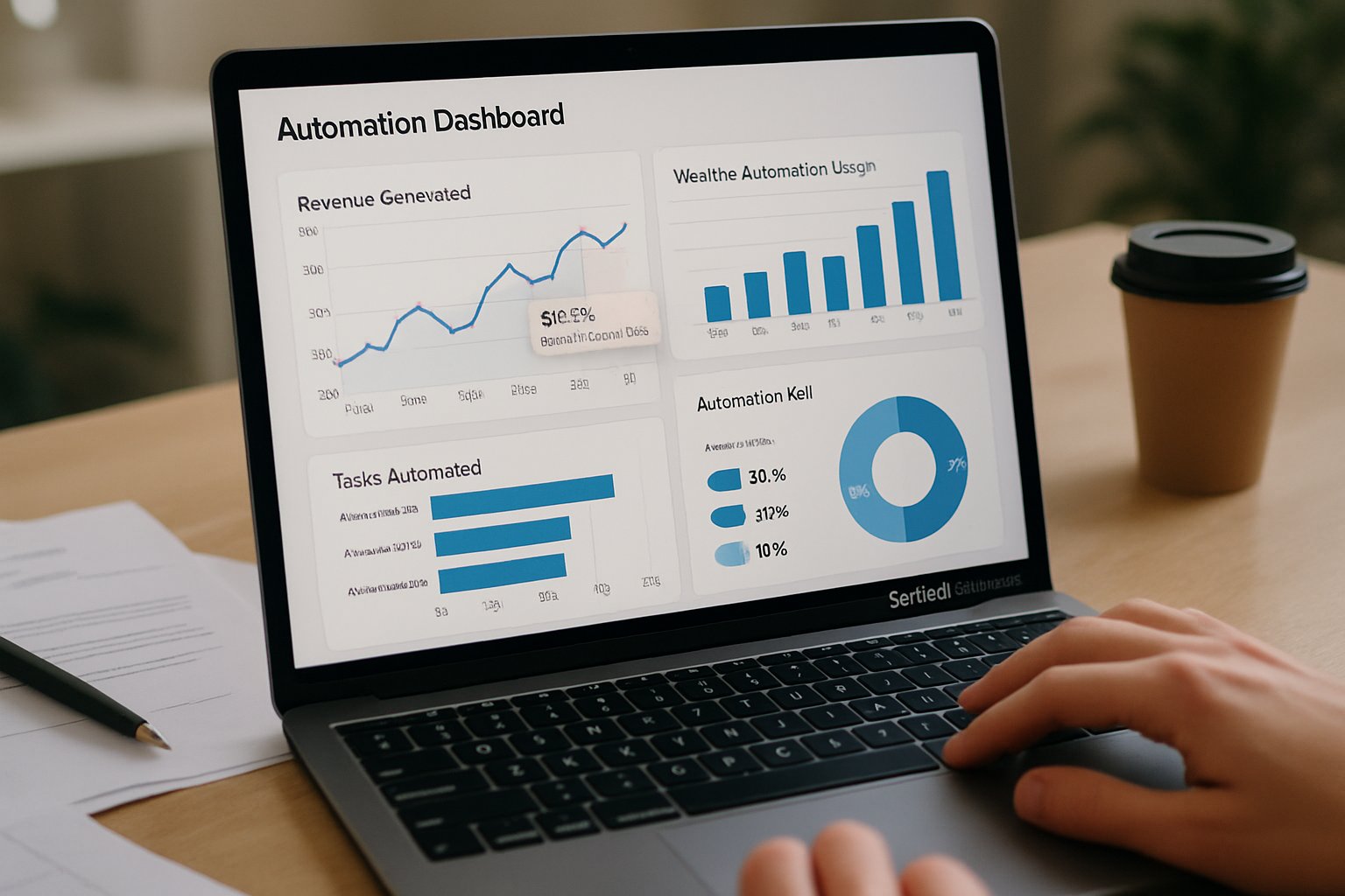 Scribe AI Workflow dashboard showing high-ROI automation analysis.