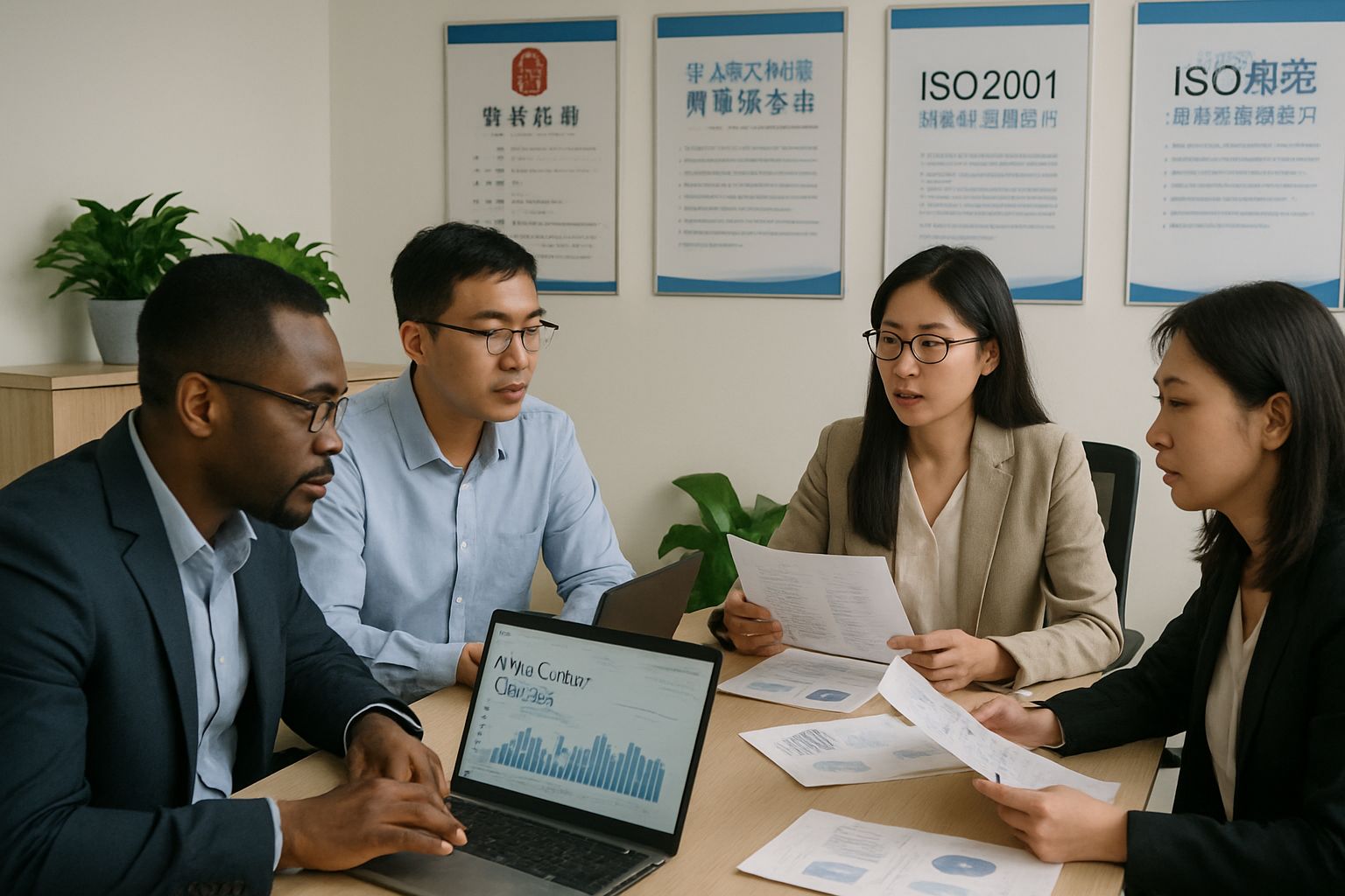 China Data Center strategists reviewing compliance and certification documents.