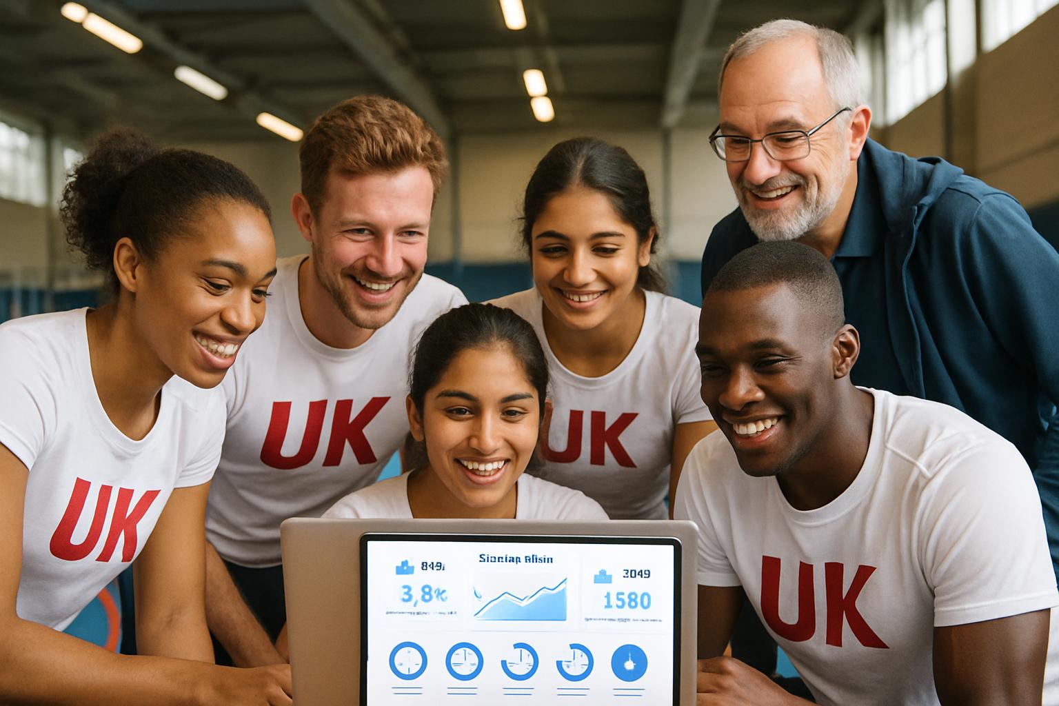 Athletes and coach using Social Protect to monitor online safety