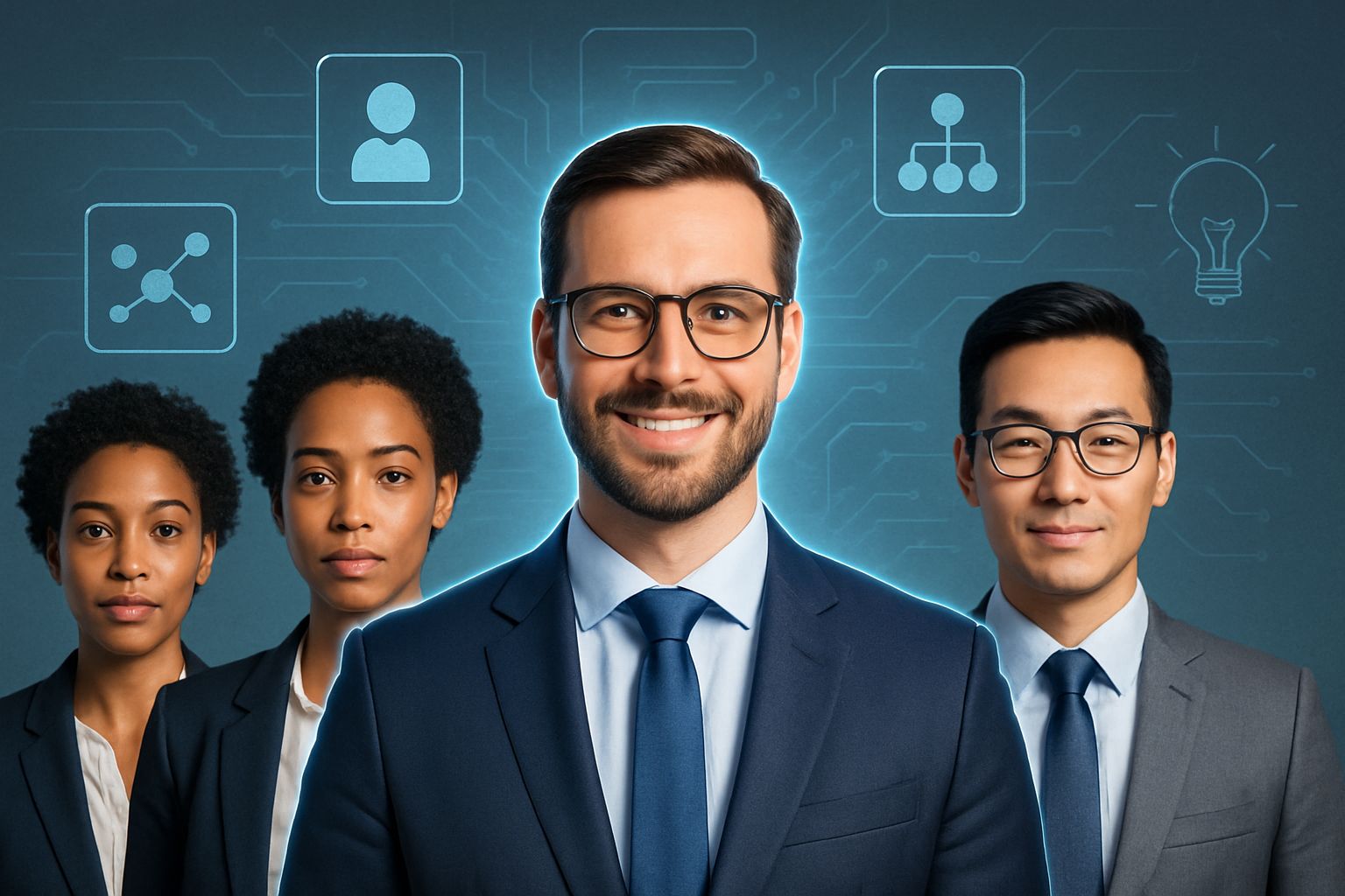 Executive Leadership Change highlighting new faces and AI focus at Apple.