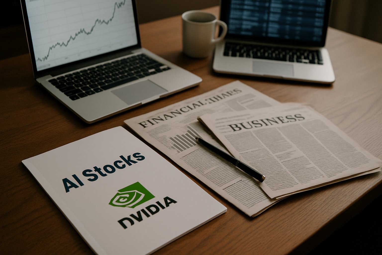 Investor workspace with AI Stocks reports featuring Nvidia prominently.