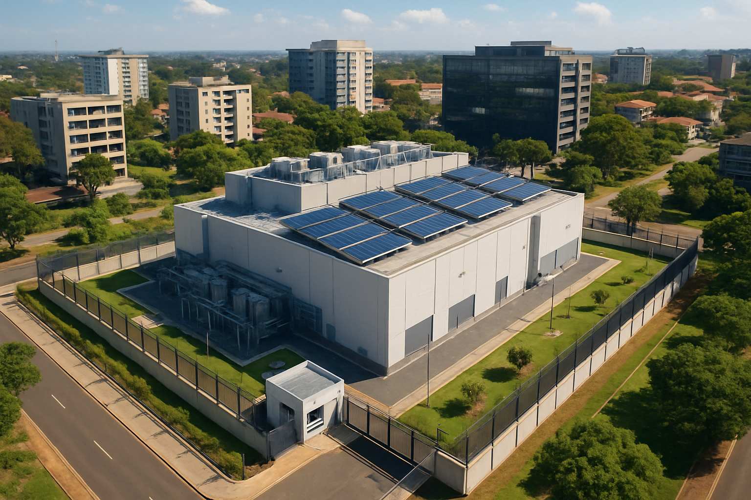 Modern African data center facility exemplifying global digital potential.
