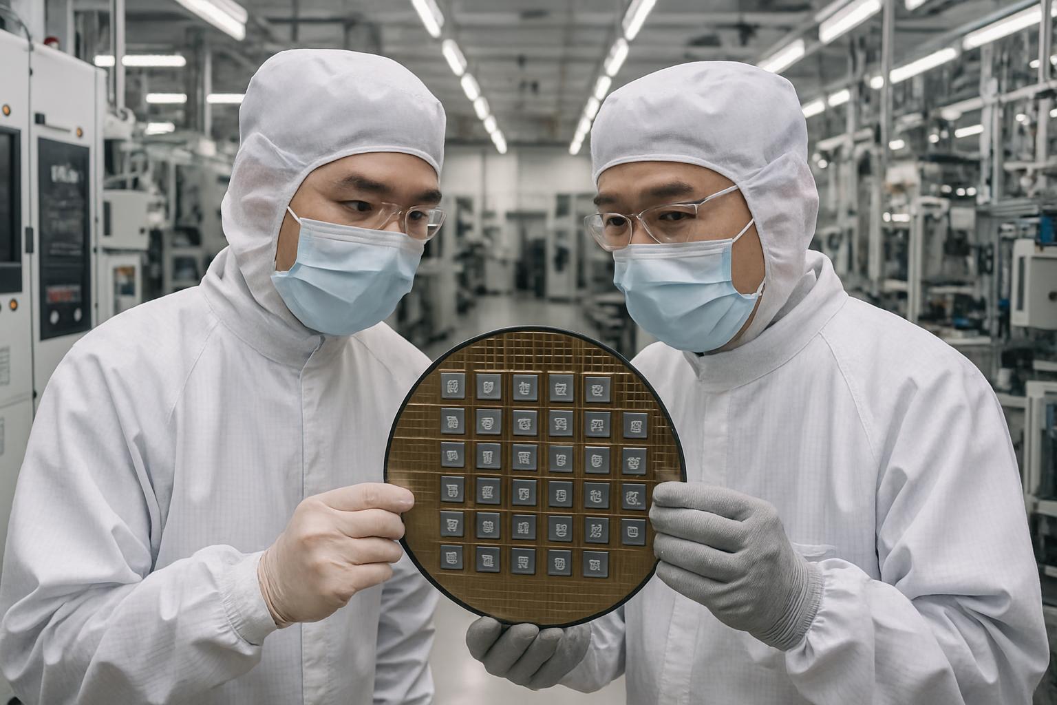 Pax Silica partners monitor AI chip production at Taiwanese semiconductor factory.