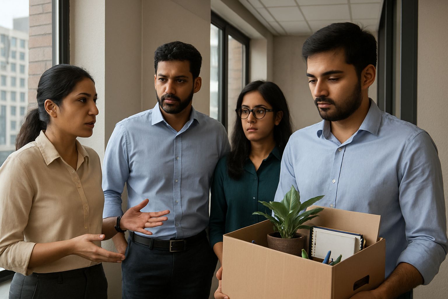 Indian IT employees experiencing workforce changes due to AI