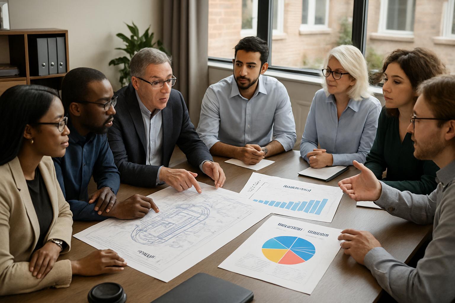 Team discusses policy and strategy for AI energy demand nuclear revival using SMR technology.