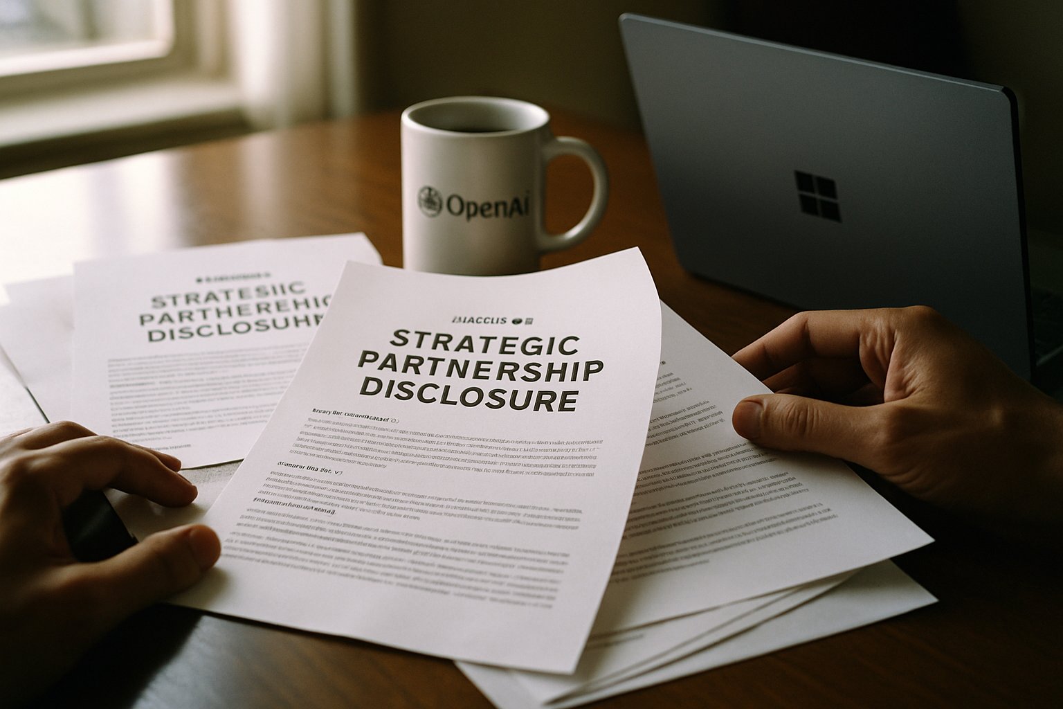 Strategic Partnership Disclosure documents reviewed by Microsoft and OpenAI representatives.