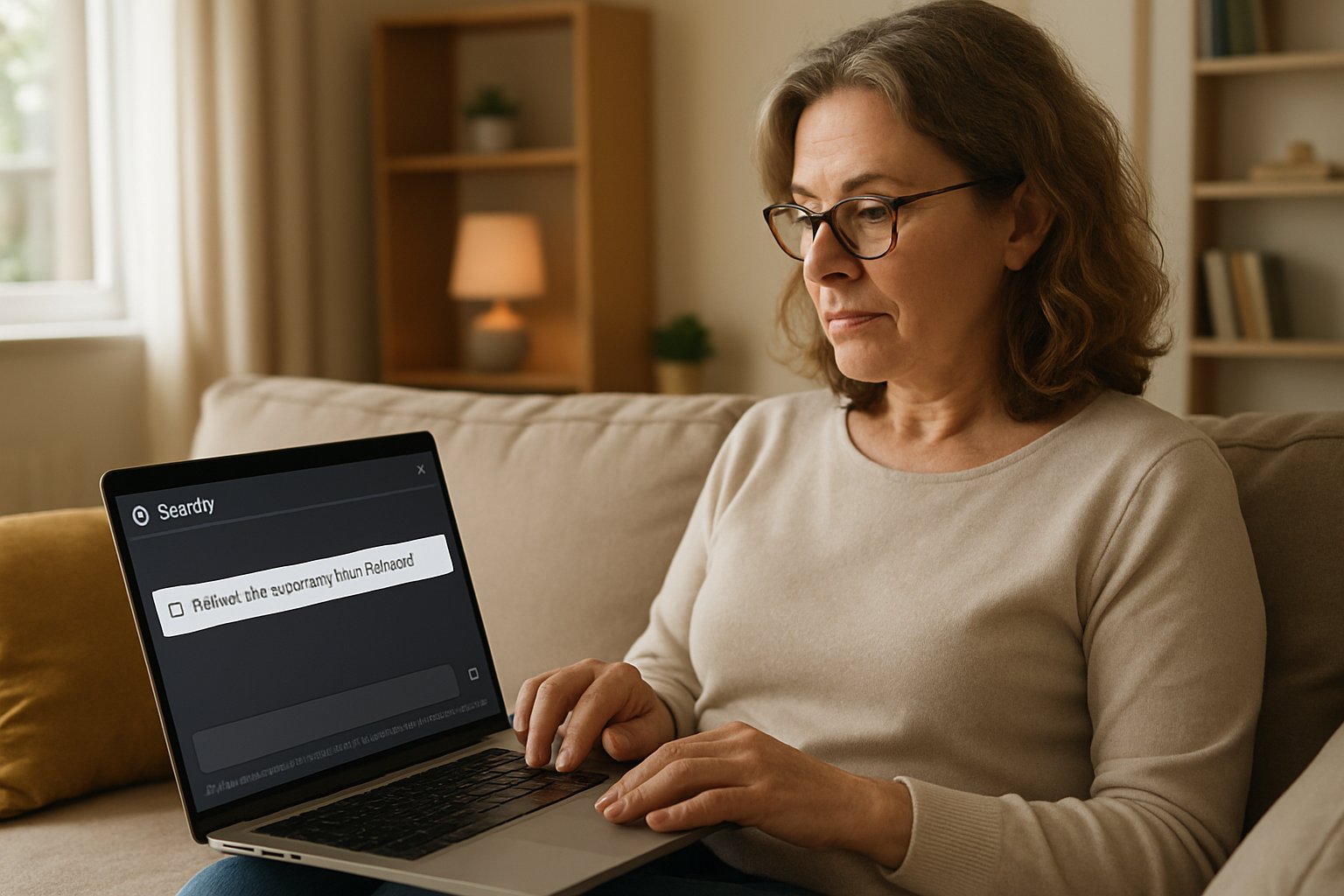 Person at home consulting ChatGPT for medical diagnostic information