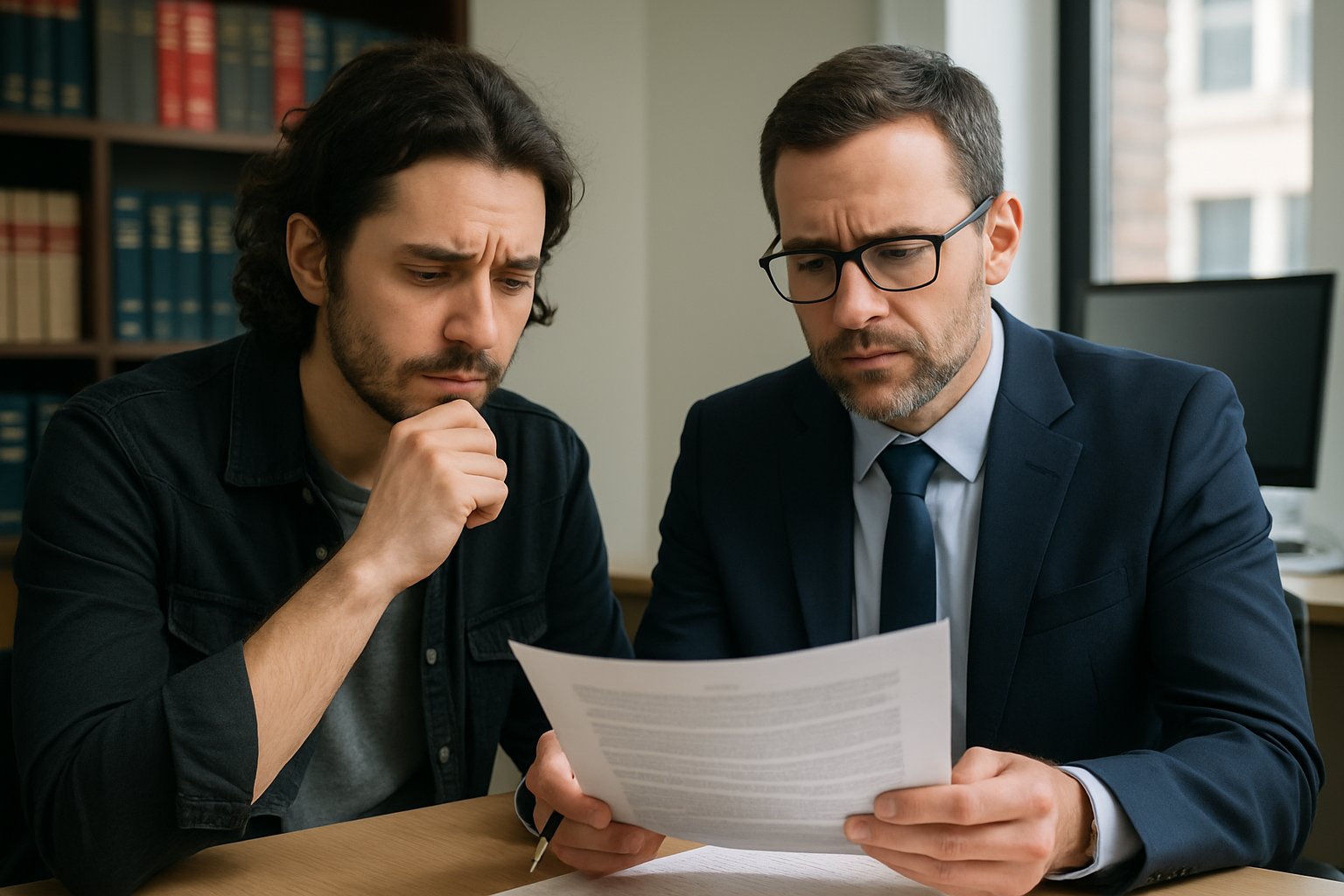 Content creator examines Digital Legislation with a lawyer, NO FAKES Act context.