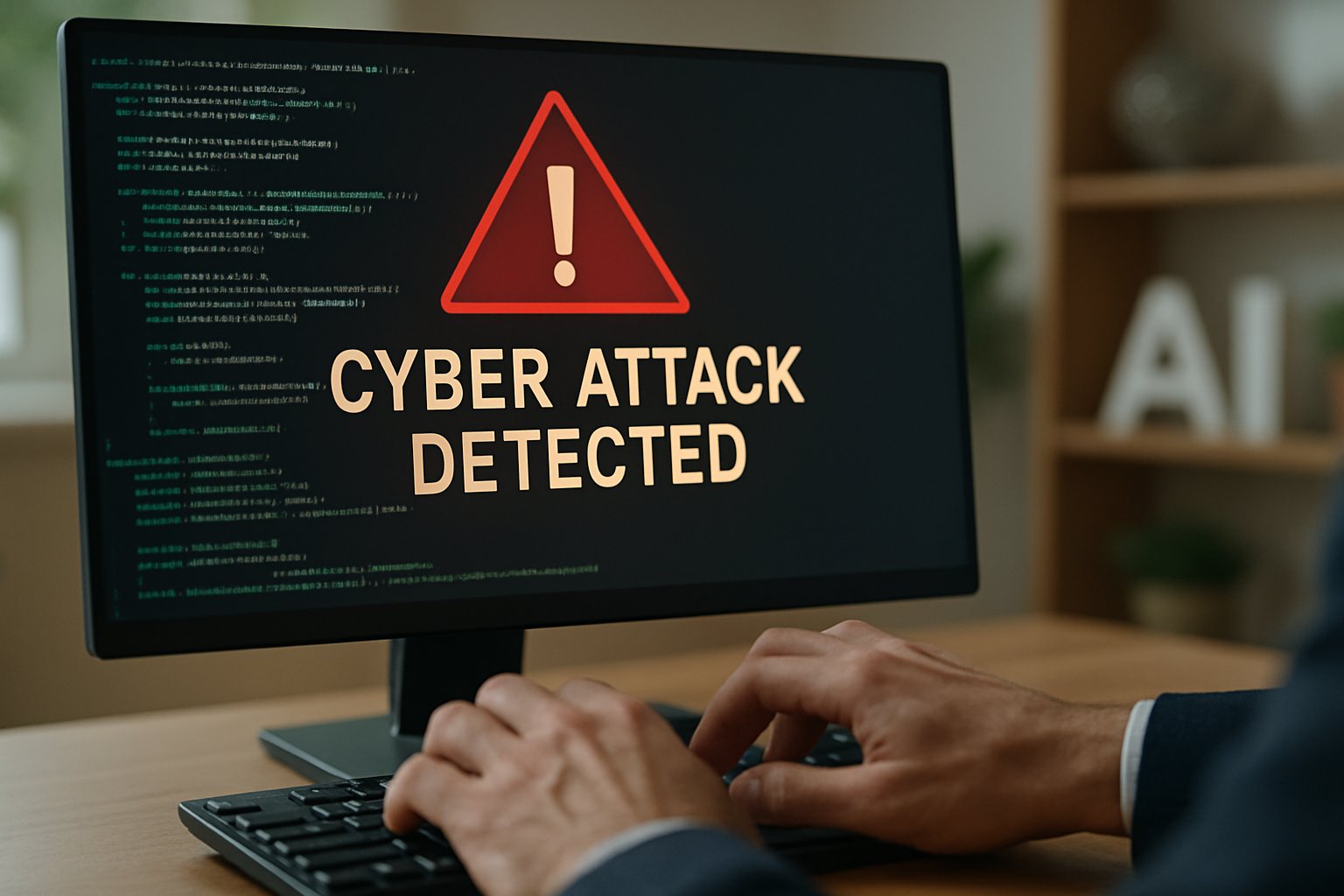 detected cyber-attack highlights modern cyber security risk to AI systems