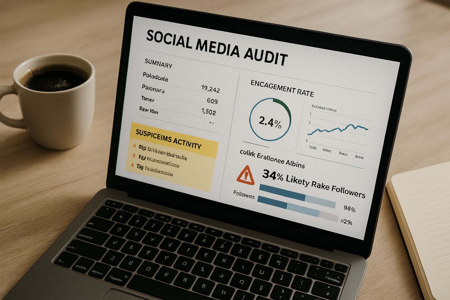 Social media audit using creator fraud detection engines to expose engagement fraud