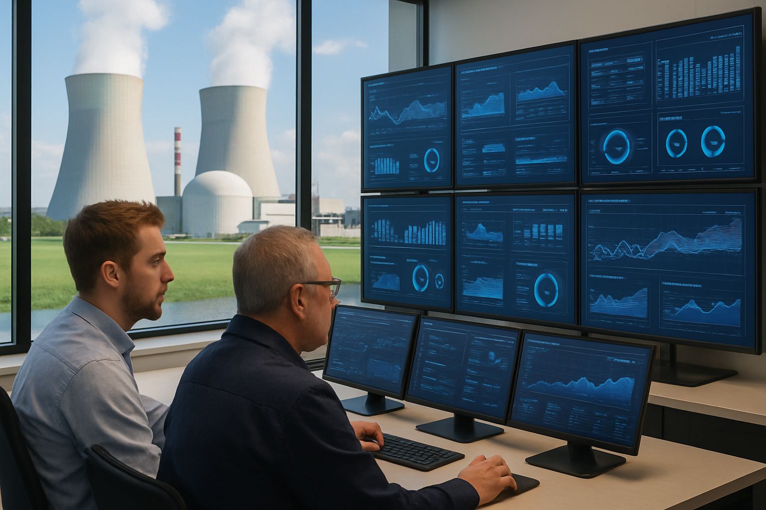 Nuclear AI engineers overseeing SMR and data center operations