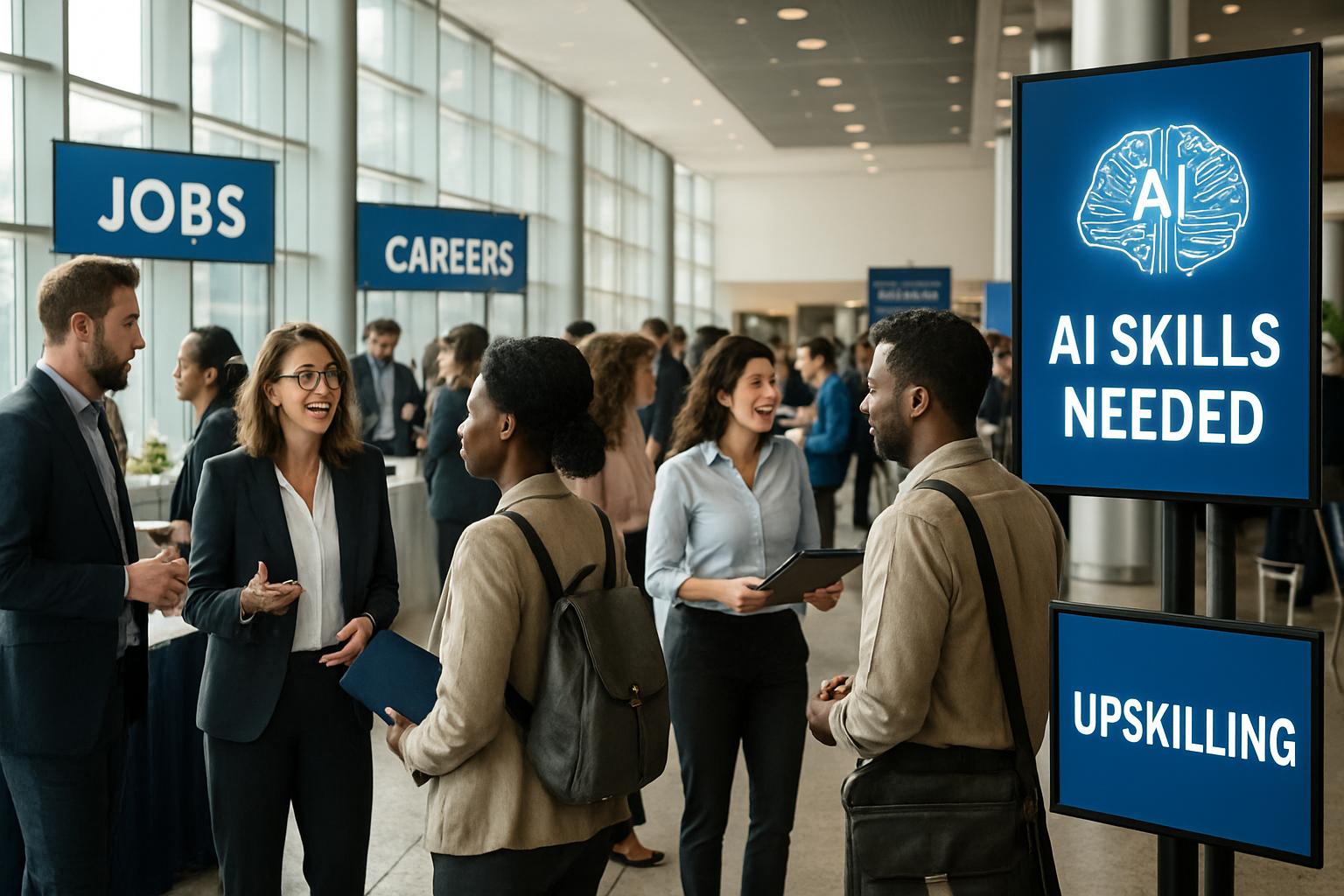 Job fair showcases Labor Market opportunities and AI upskilling trends