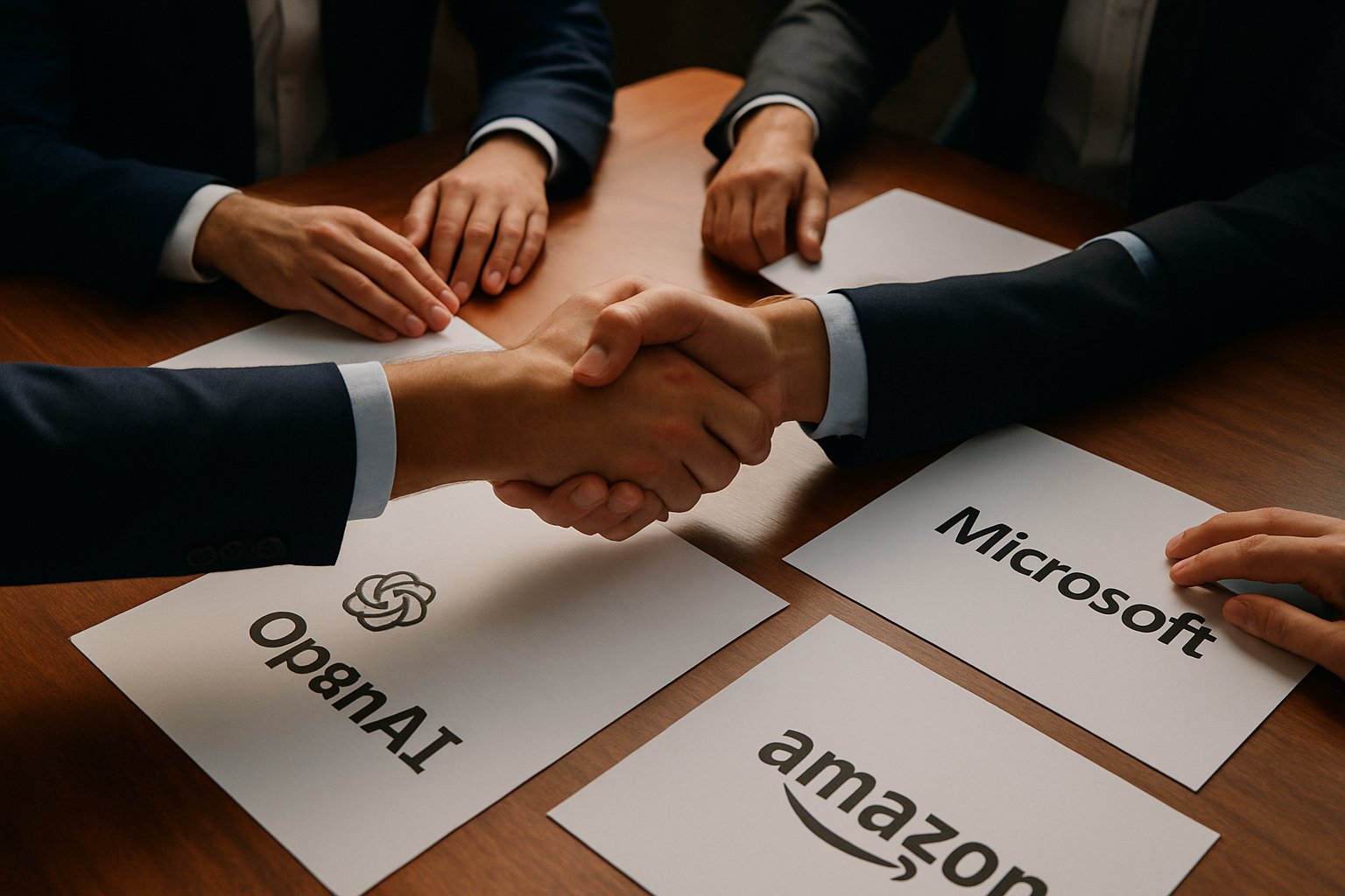 OpenAI representatives reach investment agreement with tech giants