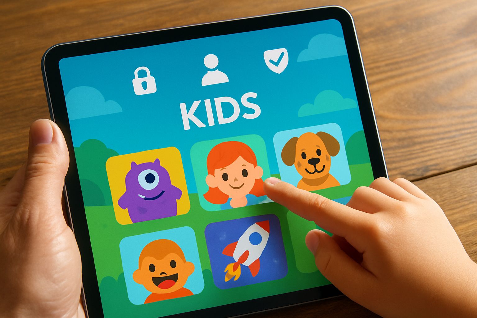 Children's Media app with parental controls and safe content features