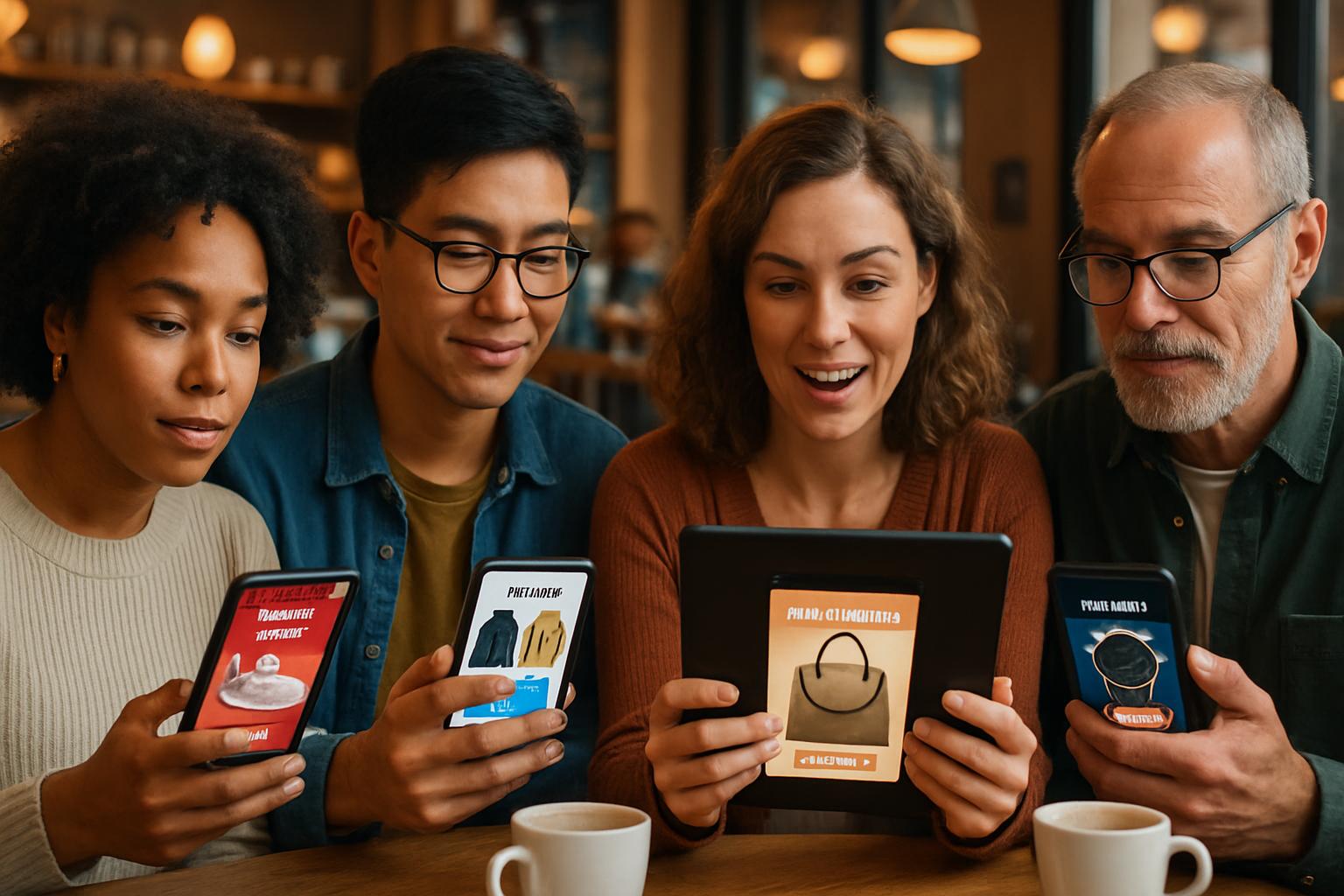 users interact with behavioral commerce personalization engines in real-world settings