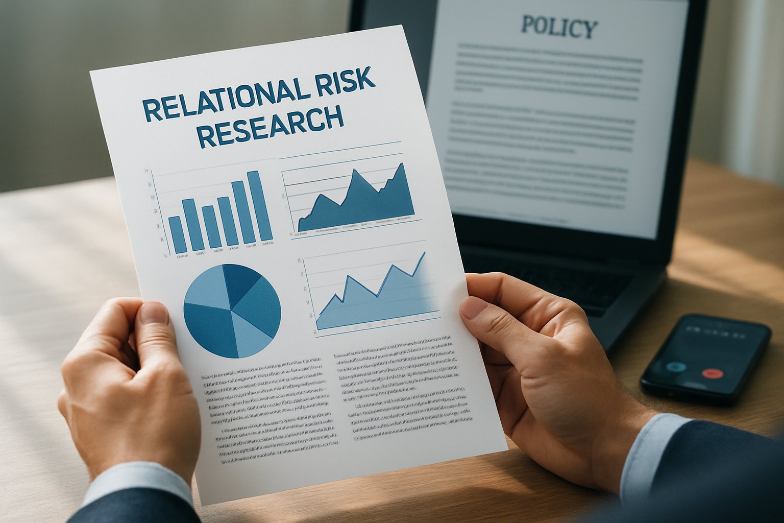 Relational Risk Research report reviewed by worker with policy data