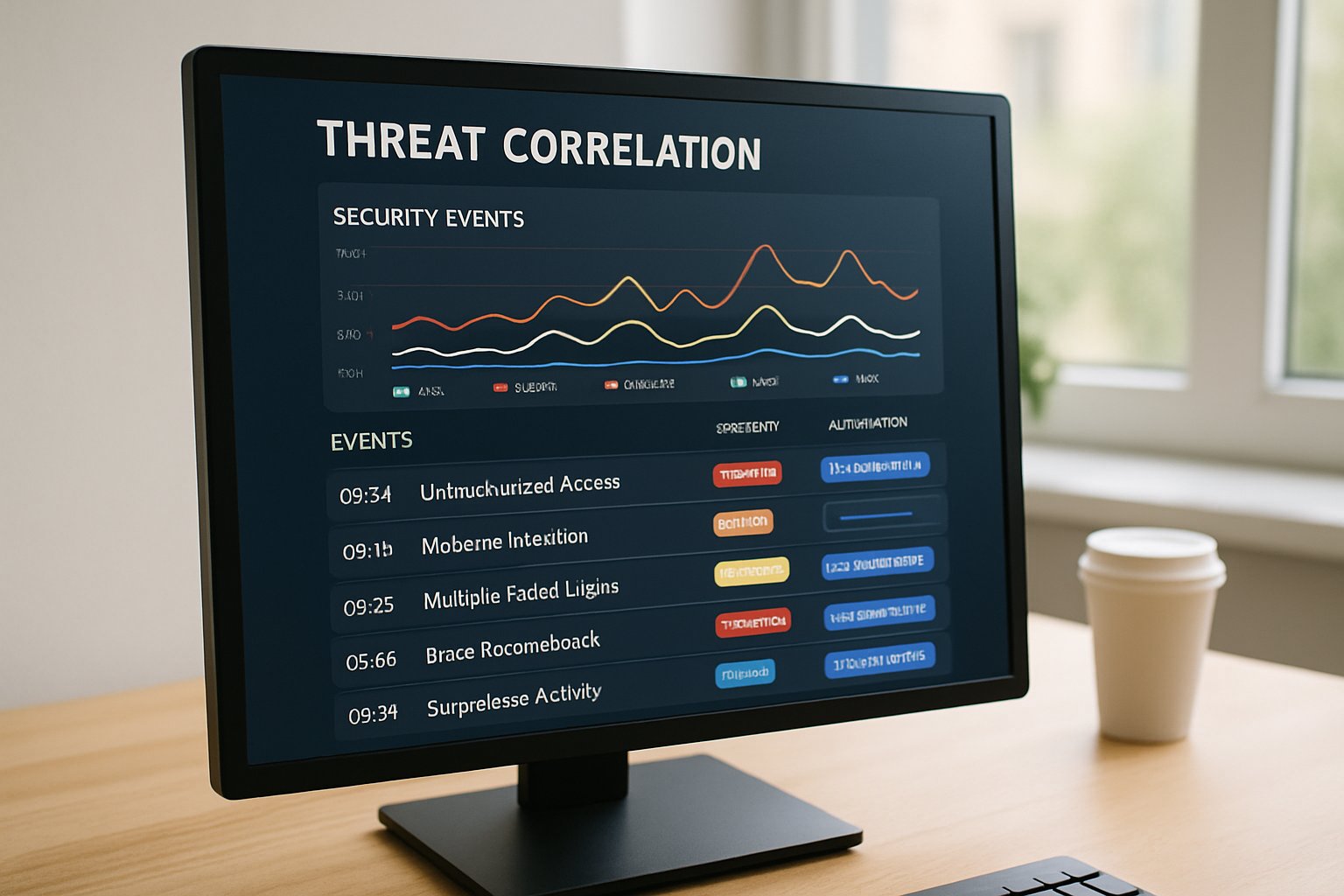 Detailed threat dashboard powered by zero-trust threat correlation systems for breach response.