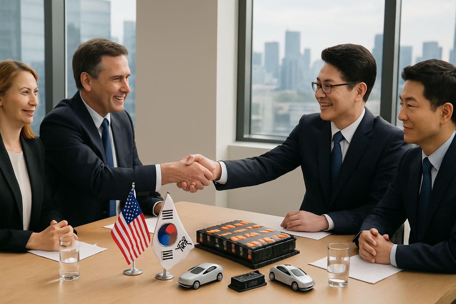 Battery autonomy hierarchy influences US-Korean EV supply partnership.