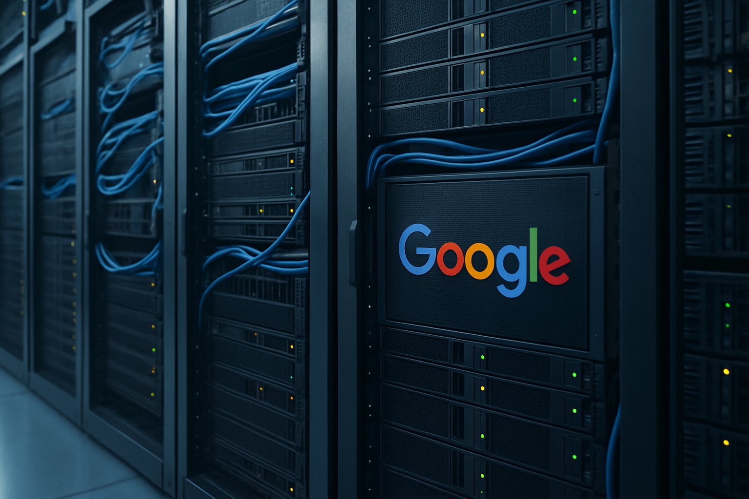 Alphabet (Google) AI data center infrastructure highlights rising capex investments.