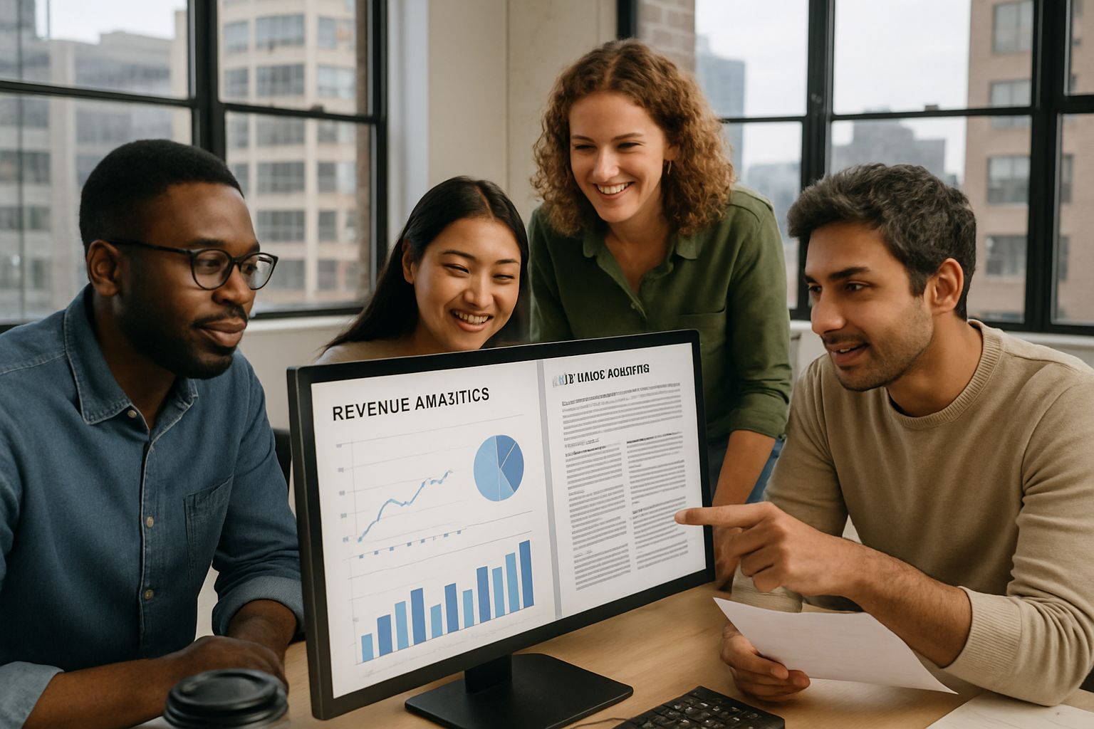 Publishers analyzing AI Licensing revenue opportunities on Microsoft Marketplace dashboard.