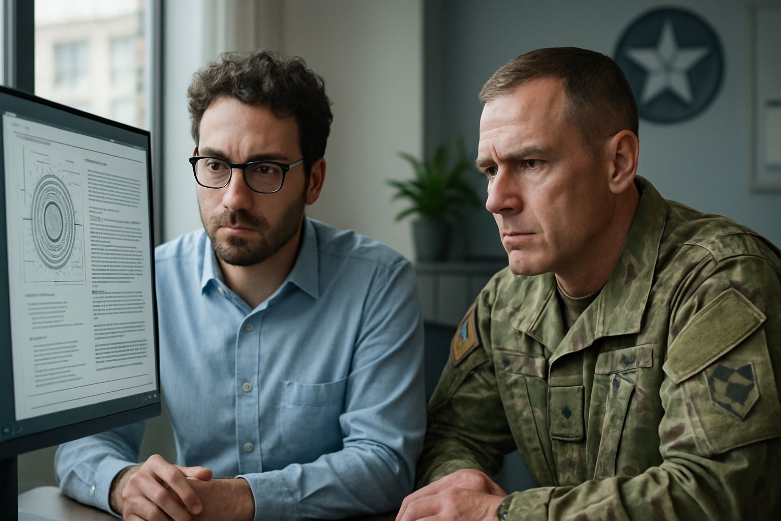 Military AI expert and advisor reviewing ethical AI procurement strategies.