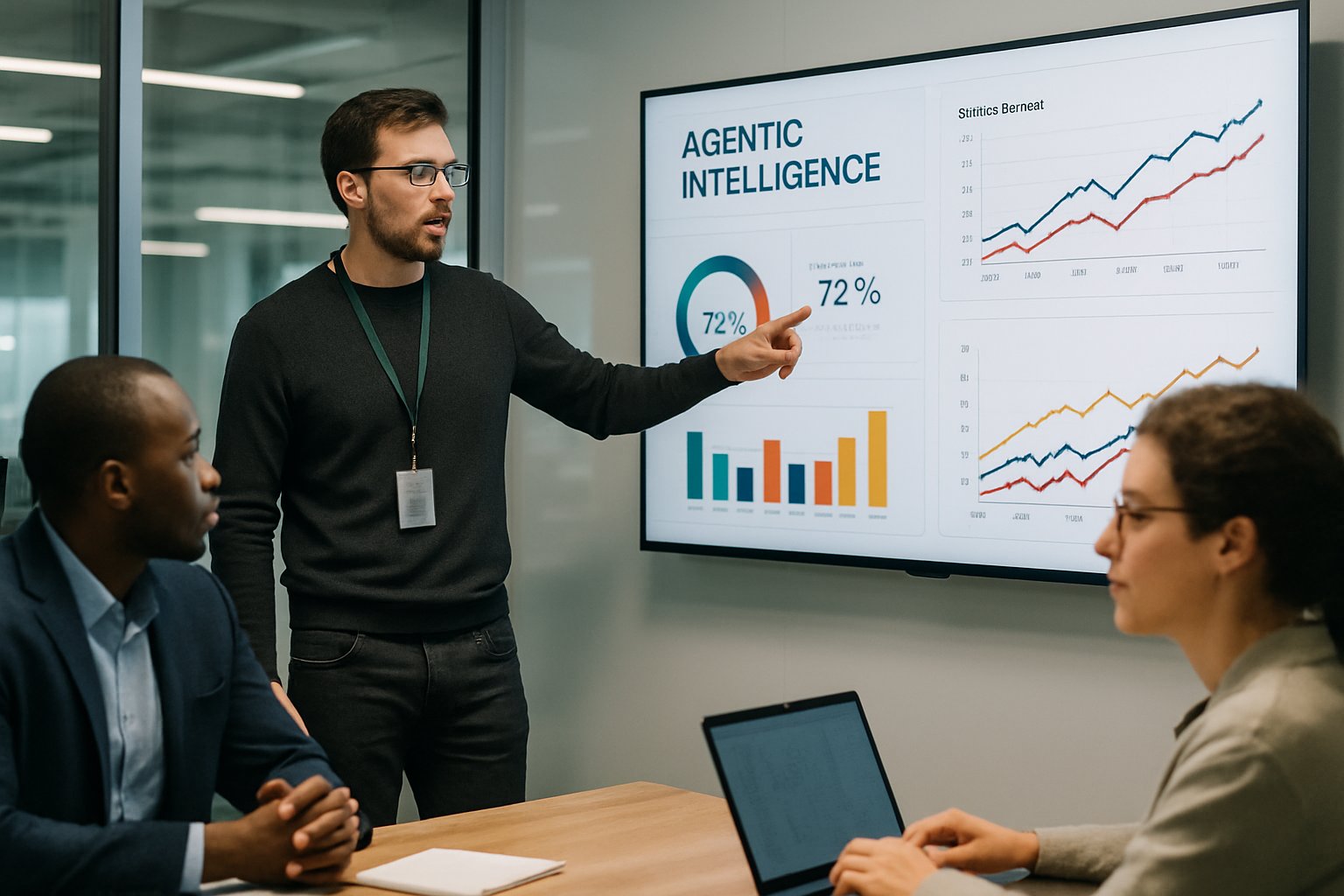 Analysts review Agentic Intelligence market impact and deal insights in real-world setting.