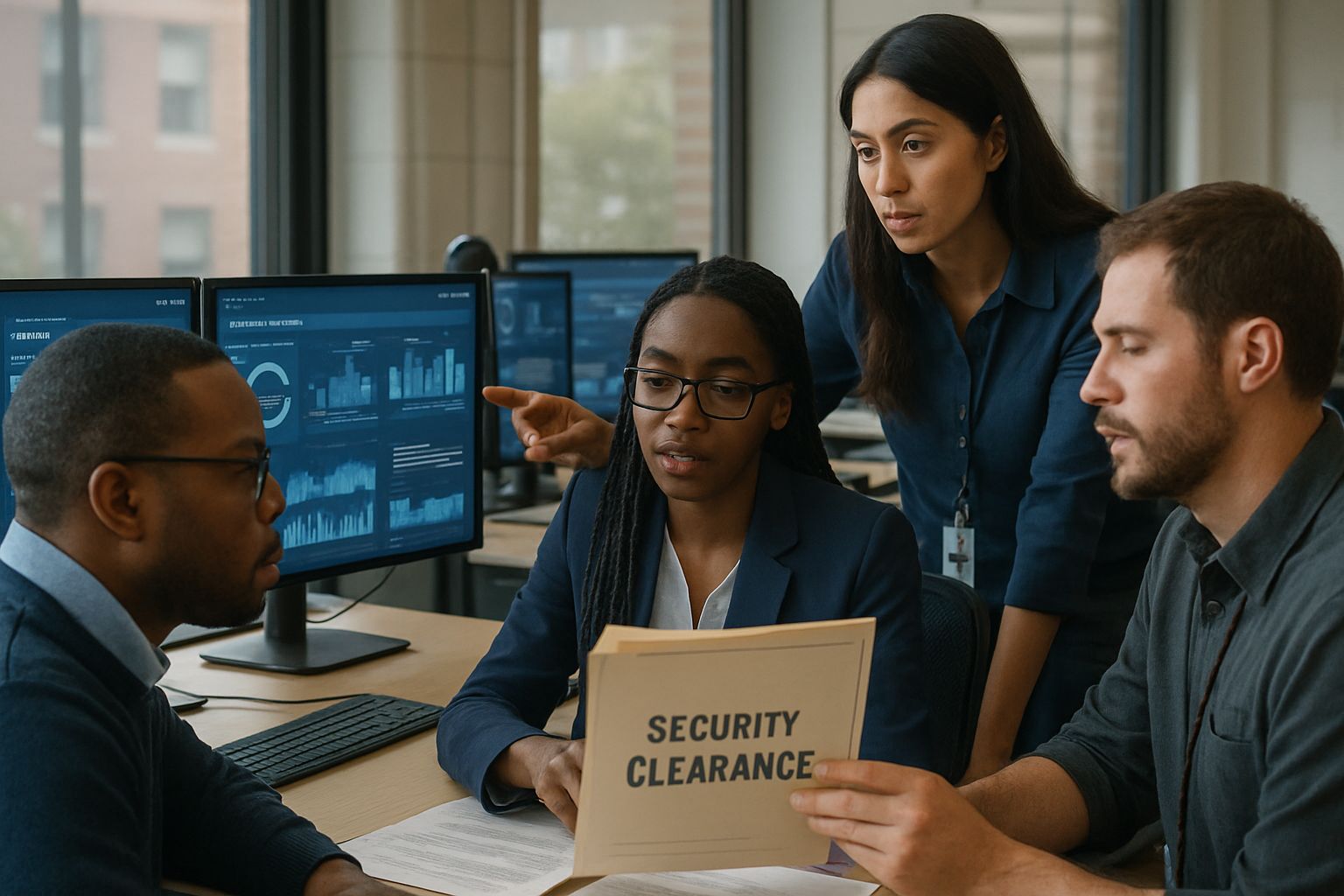 Federal IT professionals collaborating on Defense Digital Modernization strategies.