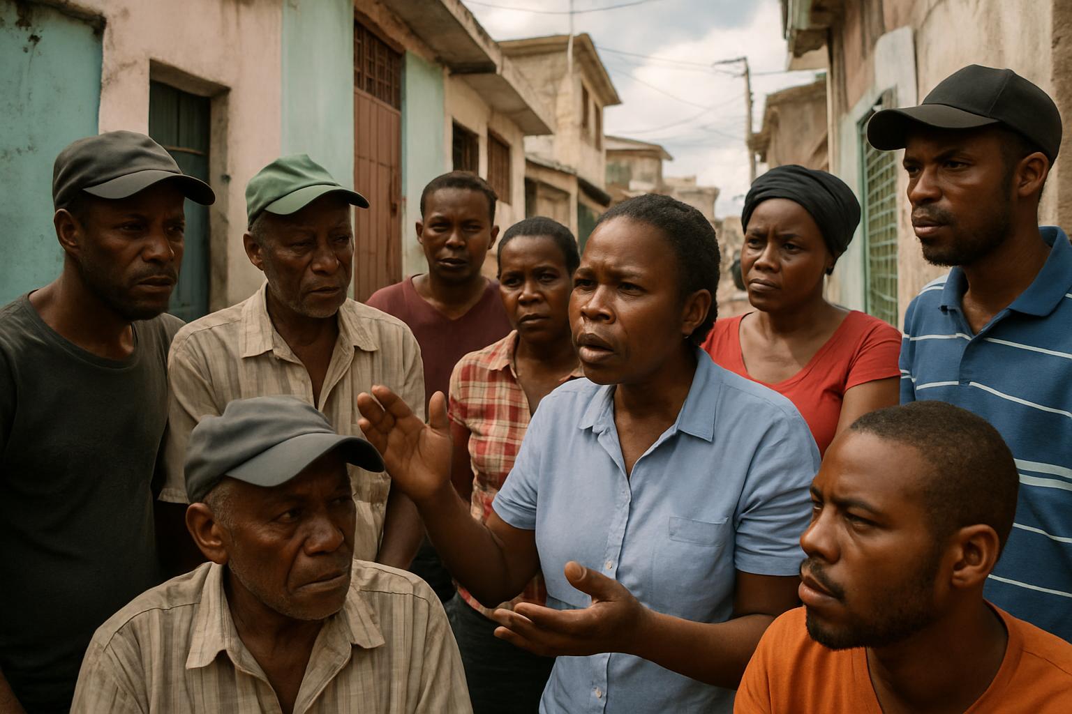 Political Transition engaging Haitian citizens in urban community setting