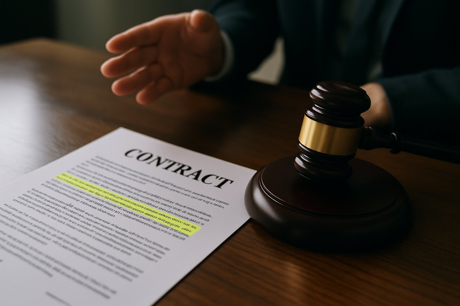 Legal documents highlighting how AI lawyers can fool clients