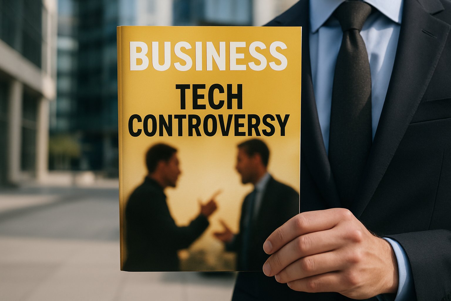 Cultural Tech magazine cover sparking debate in tech industry.