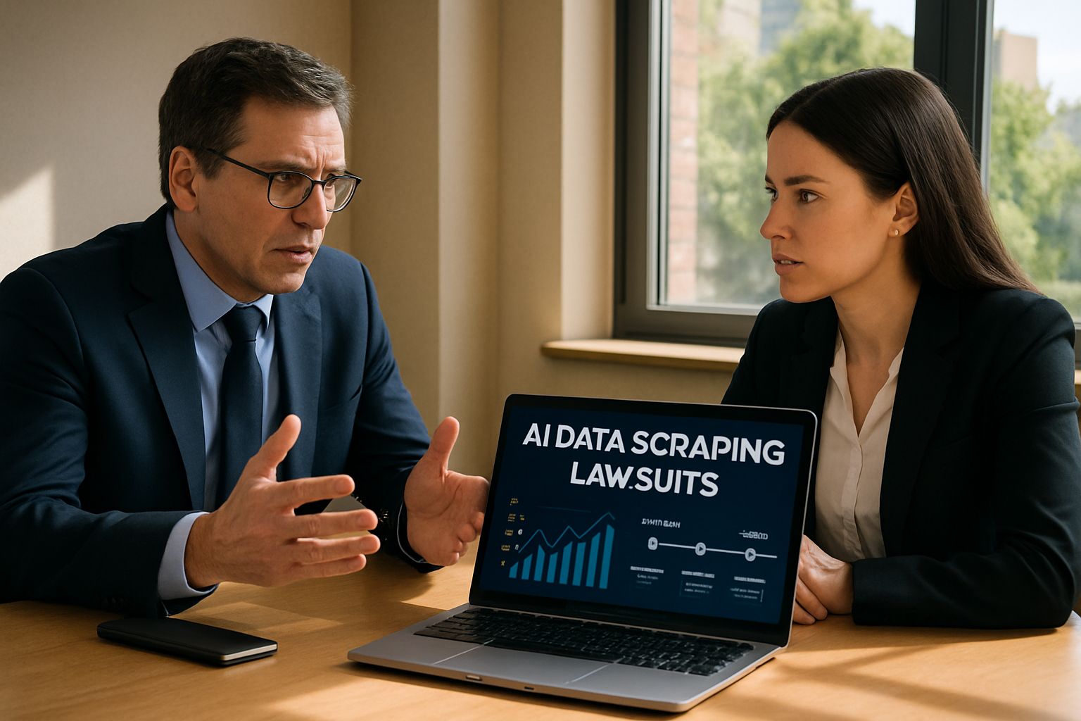 Industry experts discuss AI Data Scraping and Google lawsuit timeline.