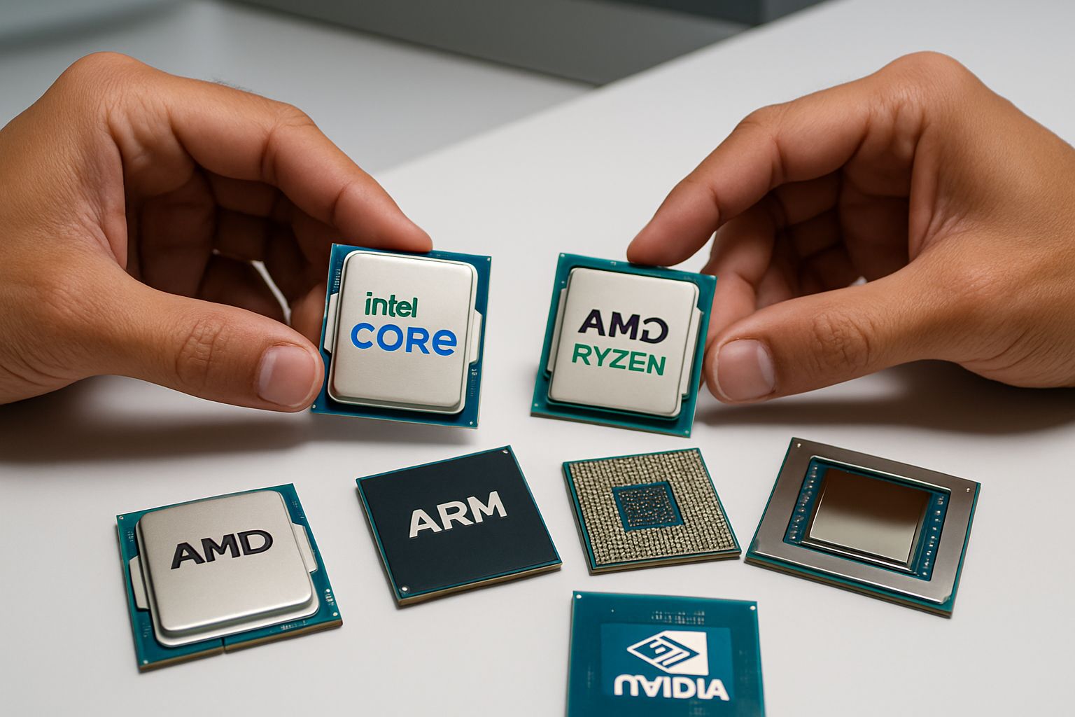 Multi-vendor computer chips fueling the Gulf AI Arms Race innovations.