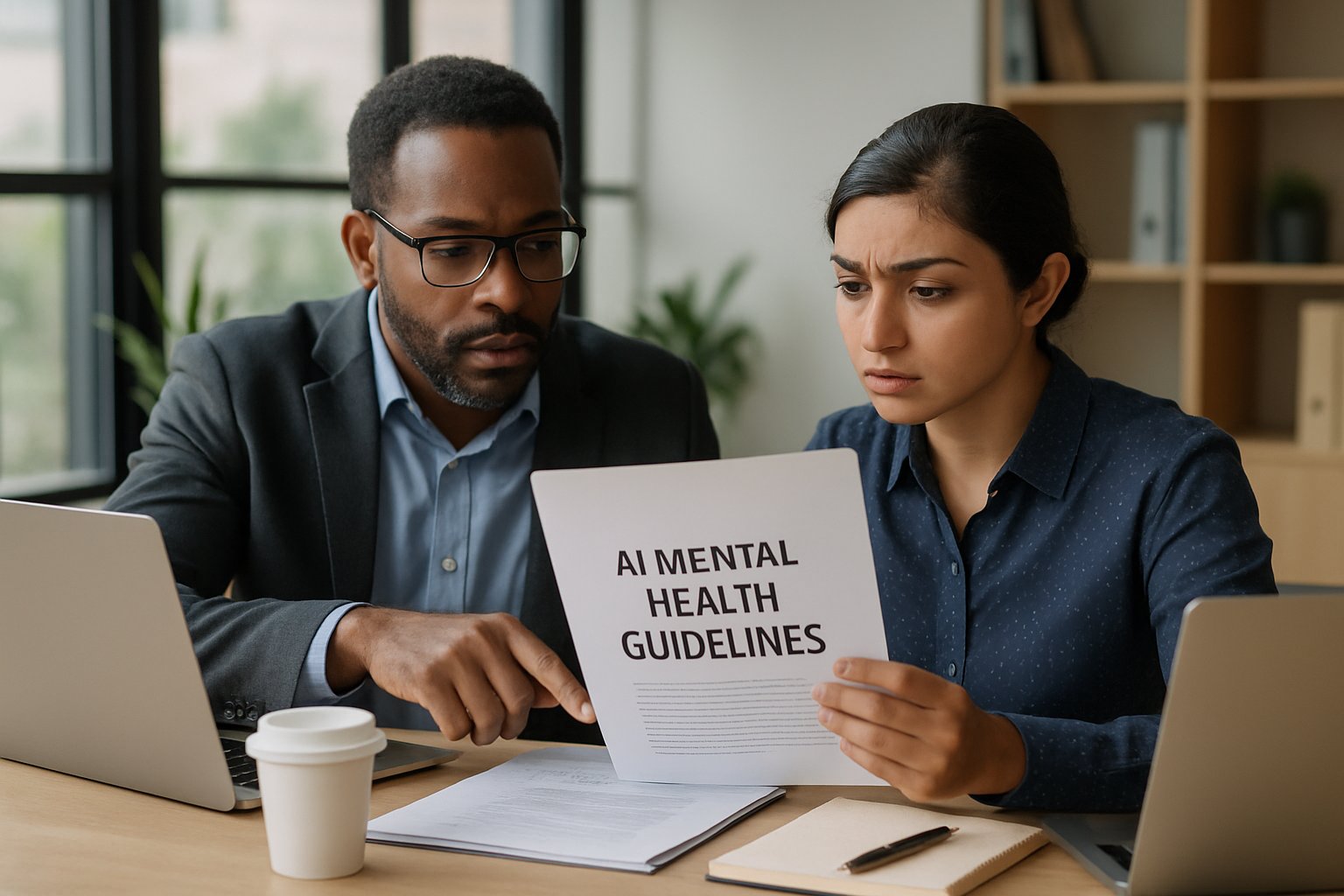 Experts review AI Mental Health guidelines amid safety and medical advice concerns.