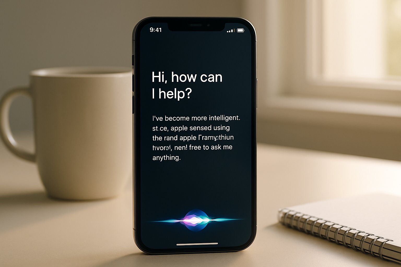 Apple Foundation Models enhance Siri on iPhone with Google Gemini technology.
