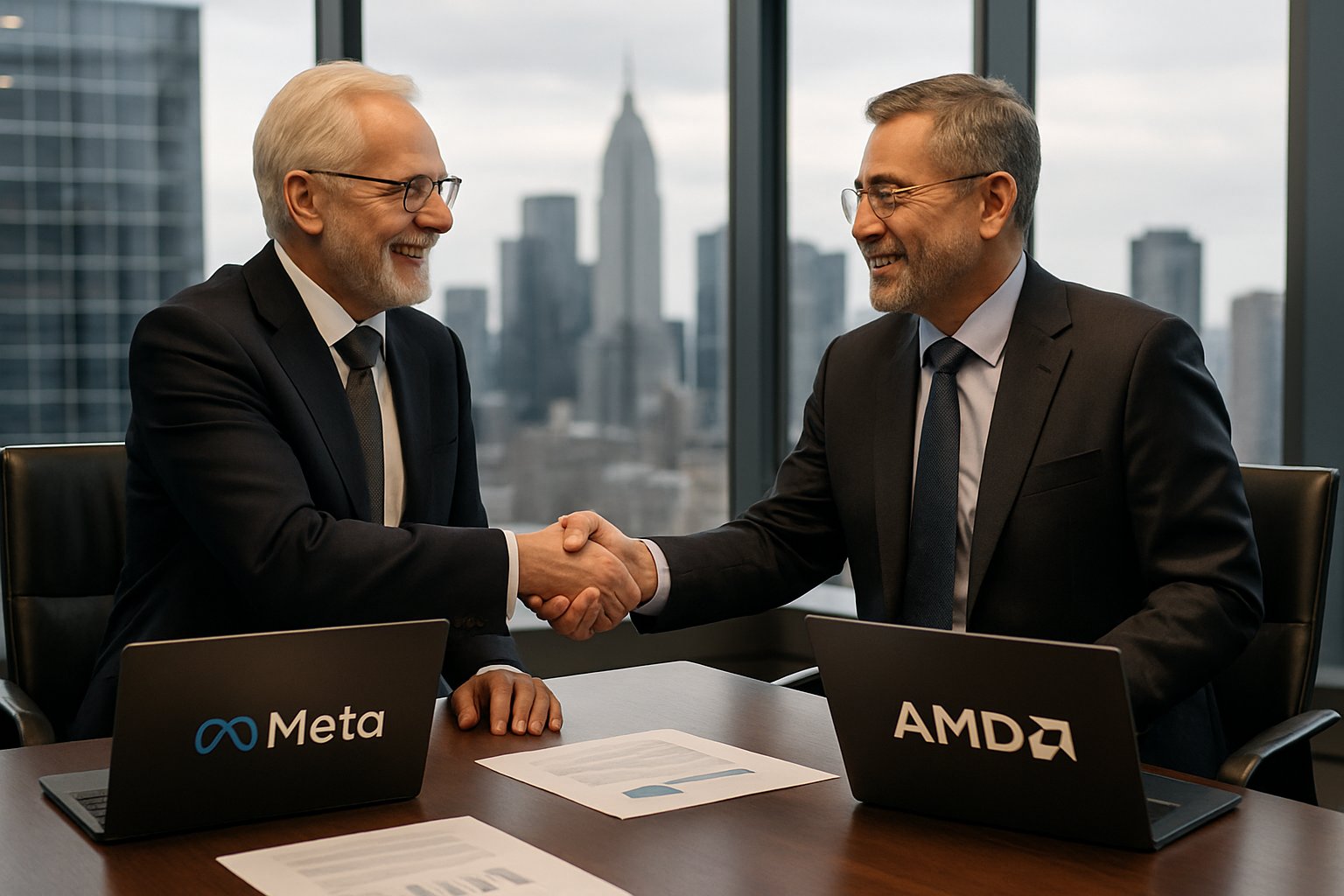 Meta and AMD leaders agree on Next-gen Superintelligence Buildout