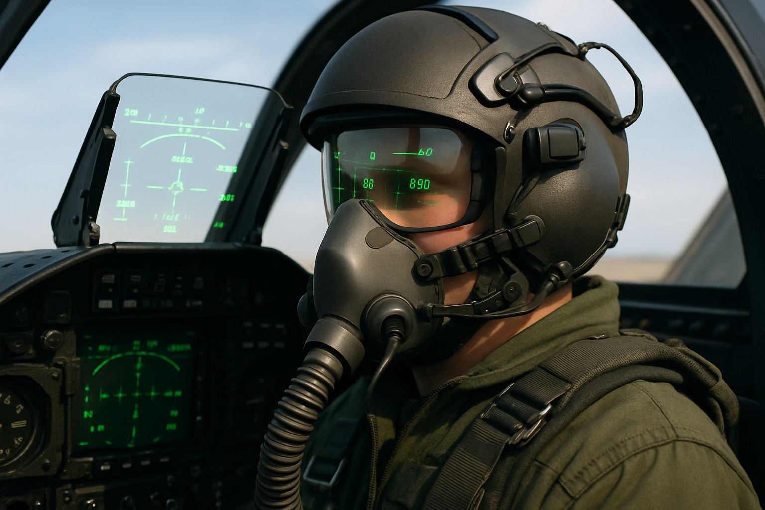 Defense AI supports pilots with real-time neural interfaces and cockpit displays.