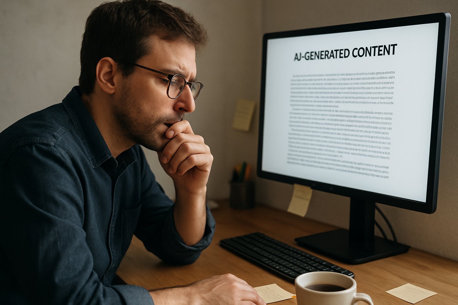 Content Automation helping journalists review and verify AI-generated articles for accuracy.