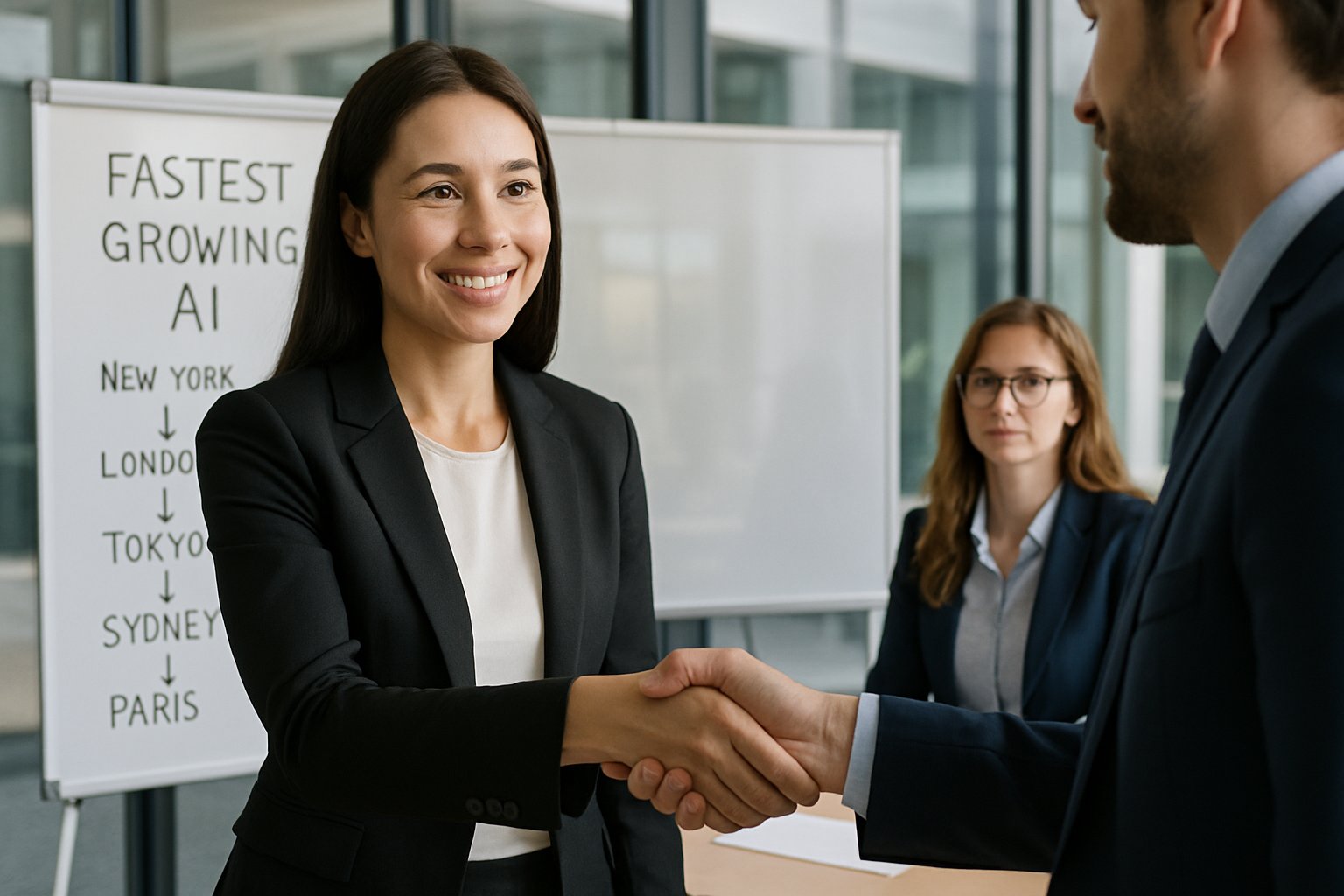 Business partners plan DreamzTech scaling after Fastest Growing AI recognition.